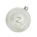 12ct Shatterproof Clear Iridescent Christmas Ball Ornaments 4" (100mm)