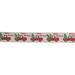 Red Trucks and Christmas Tree Wired Craft Beige Ribbon 2.5" x 16 Yards