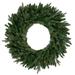 Pre-Lit Grande Spruce Artificial Christmas Wreath 48-Inch Clear Lights - 48"