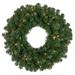 30" Pre-Lit Deluxe Windsor Pine Artificial Christmas Wreath Clear Lights