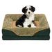 PayUSD Dog Beds for Small Dogs Orthopedic Dog Bed Sofa Large Medium Small Supportive Egg Crate Foam Pet Couch Bed with Removable Washable Cover Non Skid Bottom S Green