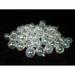 60ct Clear Iridescent Shatterproof Christmas Ball Ornaments 2.5" (60mm)
