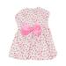 FRCOLOR Adorable Pet Dog Dress Floral Bowknot Tutu Dresses Pet Cat Wedding Party Casual Dog Clothes Pet Supplies - Size M (Pink)