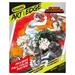 Crayola My Hero Academia 28 Coloring Pages & 1 Poster Art with Edge Adult Coloring Gift