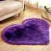 wofedyo Home Decor Wool Imitation Sheepskin Rugs Non Slip Bedroom Shaggy Carpet Mats Bathroom Rugs Outdoor Rug Kitchen Rugs Bath Mat E 35*26*5