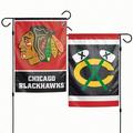 Chicago Blackhawks 11 x15 Garden Flag--Package of 2