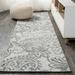 JONATHAN Y JONATHAN Y Lucena Paisley High-Low Indoor/Outdoor Area Rug 2 X 10 - Light Gray/Ivory