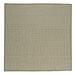 Colonial Mills OT68 9 x 9 ft. Outdoor Houndstooth Tweed Square Area Rug - Green