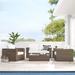 Convene Outdoor Patio Outdoor Patio 4-Piece Furniture Set