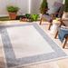 Hauteloom Kiah Living Room Bedroom Patio Outdoor Area Rug - Cottage - Gray - 9 2 x 12