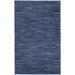 HomeRoots 479822 3 x 5 ft. Navy Blue Non Skid Indoor & Outdoor Rectangle Area Rug