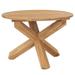 Buyweek Patio Dining Table è„´43.3 x29.5 Solid Teak Wood