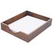 CintBllTer Cw07212 Wood Desk Tray Letter Size Walnut