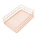 Hxoliqit Metal Storage Basket Mesh Crate Vintage Kitchen Office Storage Desk Organiser Food Storage Bags Storage Boxes Storage Bag Organizer Storage Bags