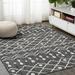 JONATHAN Y JONATHAN Y Tokay Tribal Bohemian Indoor/Outdoor Area Rug 8 X 10 - Black/Ivory