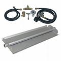 Tretco 18 in. 14GA Powder Coated Linear Burner Pan Kit - Liquid Propane