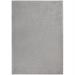 HomeRoots 5 x 7 ft. Silver Gray Non Skid Indoor & Outdoor Rectangle Area Rug - Gray - 5 x 7 ft.