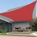 Sun Shade Sail Rectangle Canopy Cover For Outdoor Patio Pergola Backyard Garden 180GSM HDPE Fabric 95% UV Blockage (Red)