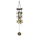 Giyblacko Wind ChimesWind Chimes Traditional Solid Wood Metal Wind Chime Pendant Home Garden Decoration