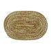 34 x 58 in. Holiday-Vibes Braided Tweed Oval Rug - Vibe & Multi Color