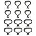 12pcs Rattan Furniture Clips Outdoor Couch Wicker Furniture Alignment Fasteners Clips