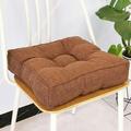 Daiosportswear Clearance Sale Square Large Pillows Seating for Adults Tufted Corduroy Floor Cushion for Balcony Outdoor Tatami Living Room office 45x45CM