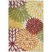 HomeRoots 384681 6 x 9 ft. Red Warm Harvest Indoor & Outdoor Area Rug