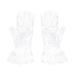 1 Pair Elegant Wedding Gloves Stylish Lace Gloves Bridal Dress Gloves Wedding Supplies for Women Ladies (White)