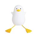 LED Night Light Cute Exquisite Touch Control USB Charging Night Light with Mobile Phone Holder Duck Night Lamp