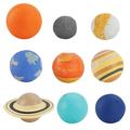 Yard Statues Outdoor And Garden The Solar System Cosmic Planet Model Educational Toys 9Pcs