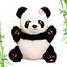 TITOUMI 9 Plush Panda Stuffed Animals with Flower in Head Soft Toy for Kids