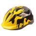 Simple Helmet Outdoor Riding Helmet Mountain Bike Skateboard Safety Helmet Cycling Gear for Kids Children (Yellow Head Circumference 50-54cm)