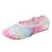Shoes For Boys Dance Shoes Dancing Ballet Performance Indoor Colorful Bow Yoga Practice Shoes Girls White Sneakers Pink 3 Years-3.5 Years