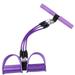 3 Tubes Sit-up Pulling Rope Fitness Sports Pulling Rope Training Rope Multifunctional Yoga Straps Purple