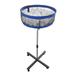 Nebublu Adjustable Multi-Ball Storage Stand with Mesh Case Professional Pinpong Ball Collector Equipment - Conveniently Store and Transport Your Ping Pong Balls