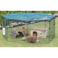 Trixie Natura Outdoor Run with Net Powder Coated for Small Animals Green - 150x57cm