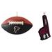 The Memory Company Atlanta Falcons Football & Foam Finger Ornament Two-Pack