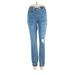 Forever 21 Casual Pants - High Rise: Blue Bottoms - Women's Size Small