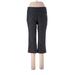 Nike Active Pants - High Rise Flared Leg Boyfriend: Black Activewear - Women's Size Large