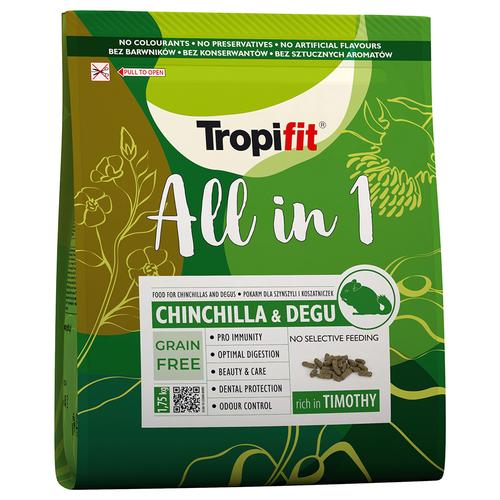 2x 1,7kg All in 1 Chinchila & Degu Tropifit Chinchillafutter