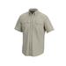 HUK Performance Fishing Tide Point Short Sleeve Shirt - Mens Khaki Extra Large H1500171-250-XL