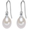 Lulu & Jane Perlen-Ohrhänger Sterling Silber Süßwasser-Zuchtperle in 24,6 mm Damen