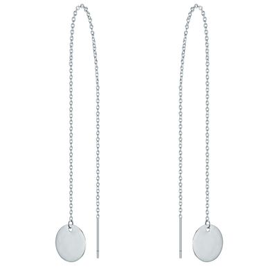 Eastside - Ohrhänger Edelstahl in Silber Ohrringe 1 ct Damen Image