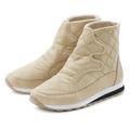 Stiefelette LASCANA "Stiefel, Winterstiefel, sportive Boots" Gr. 40, beige Damen Schuhe Stiefeletten