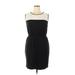 Lane Bryant Casual Dress - Mini Crew Neck Sleeveless: Black Dresses - Women's Size 14 Plus