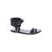 Cole Haan Sandals: Black Print Shoes - Women's Size 6 - Open Toe