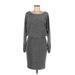 Jessica Howard Casual Dress: Gray Dresses - Women's Size 6