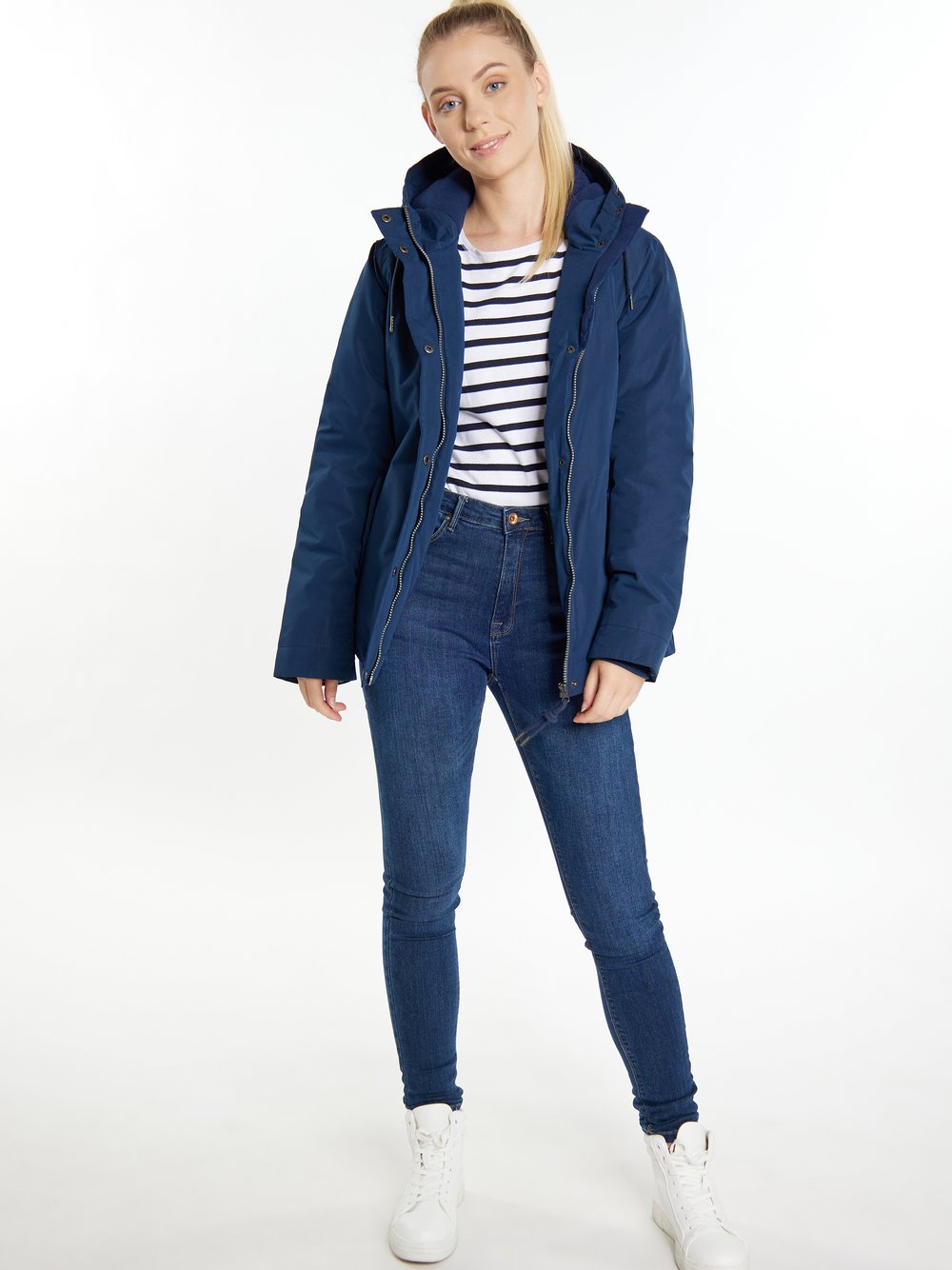 ICEBOUND wattierte Jacke Damen marine, M Image