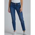 PULZ Jeans 5-Pocket-Jeans Damen denim, 34-30