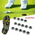14/28Pcs Golf Fast-wist Studs Cleats Golf Shoes For FootJoy Golf Spikes Golf Accessories Smooth